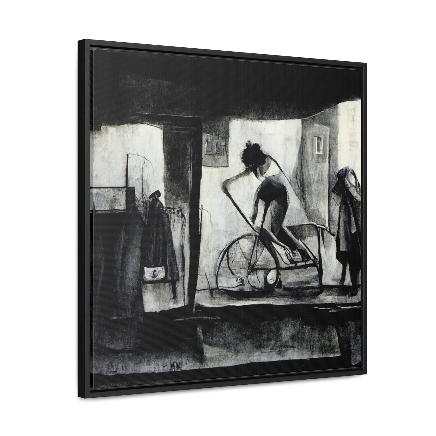 Domestic Memories 19, Valentinii, Gallery Canvas Wraps, Square Frame