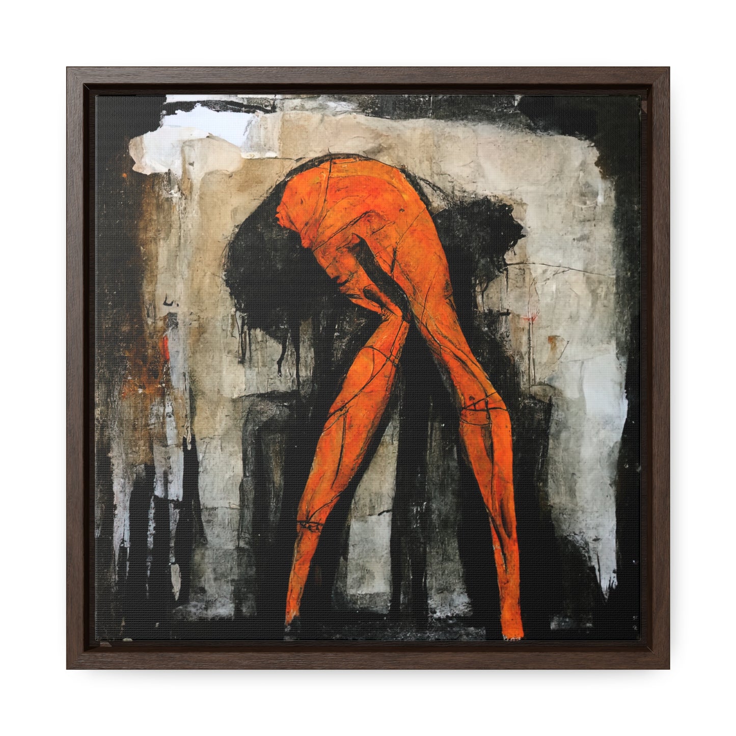 Feet and Drama 9, Valentinii, Gallery Canvas Wraps, Square Frame