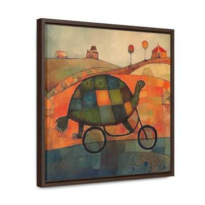 Turtle 13, Gallery Canvas Wraps, Square Frame