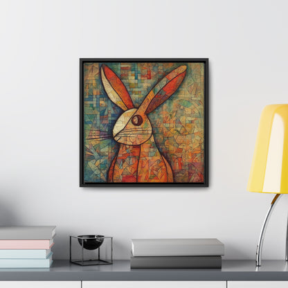 Rabbit 4, Gallery Canvas Wraps, Square Frame