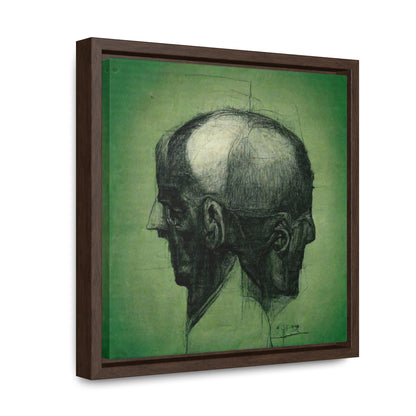 Heads 17, Valentinii, Gallery Canvas Wraps, Square Frame