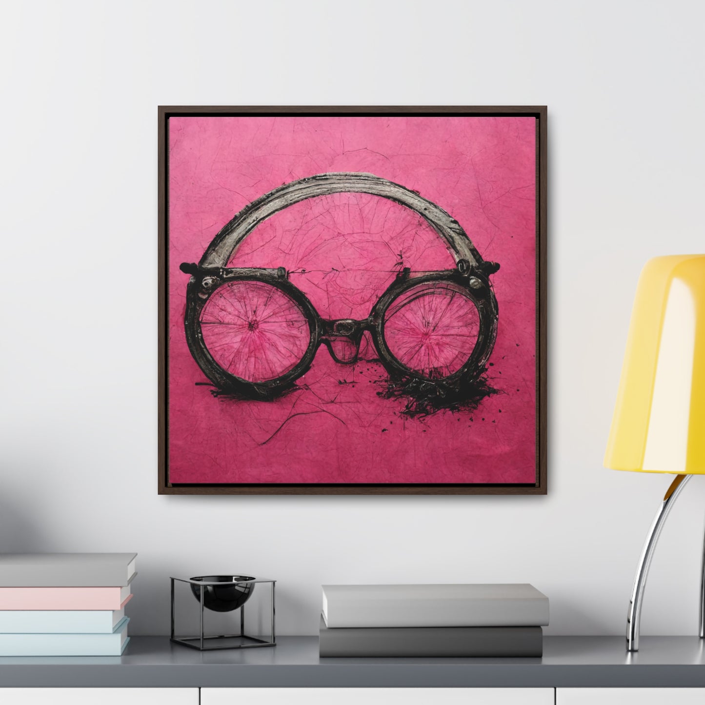 Bicycle 8, Valentinii, Gallery Canvas Wraps, Square Frame