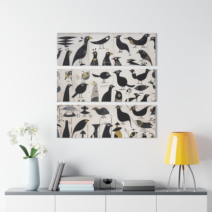 Birds, Prints (Triptych)