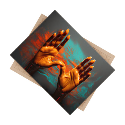 Hands 94, Ceramic Photo Tile