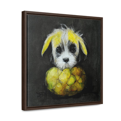 Dogs and Puppies, Valentinii, Gallery Canvas Wraps, Square Frame