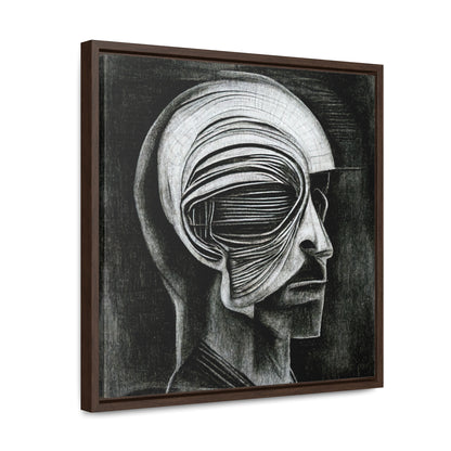 Brain 29, Valentinii, Gallery Canvas Wraps, Square Frame