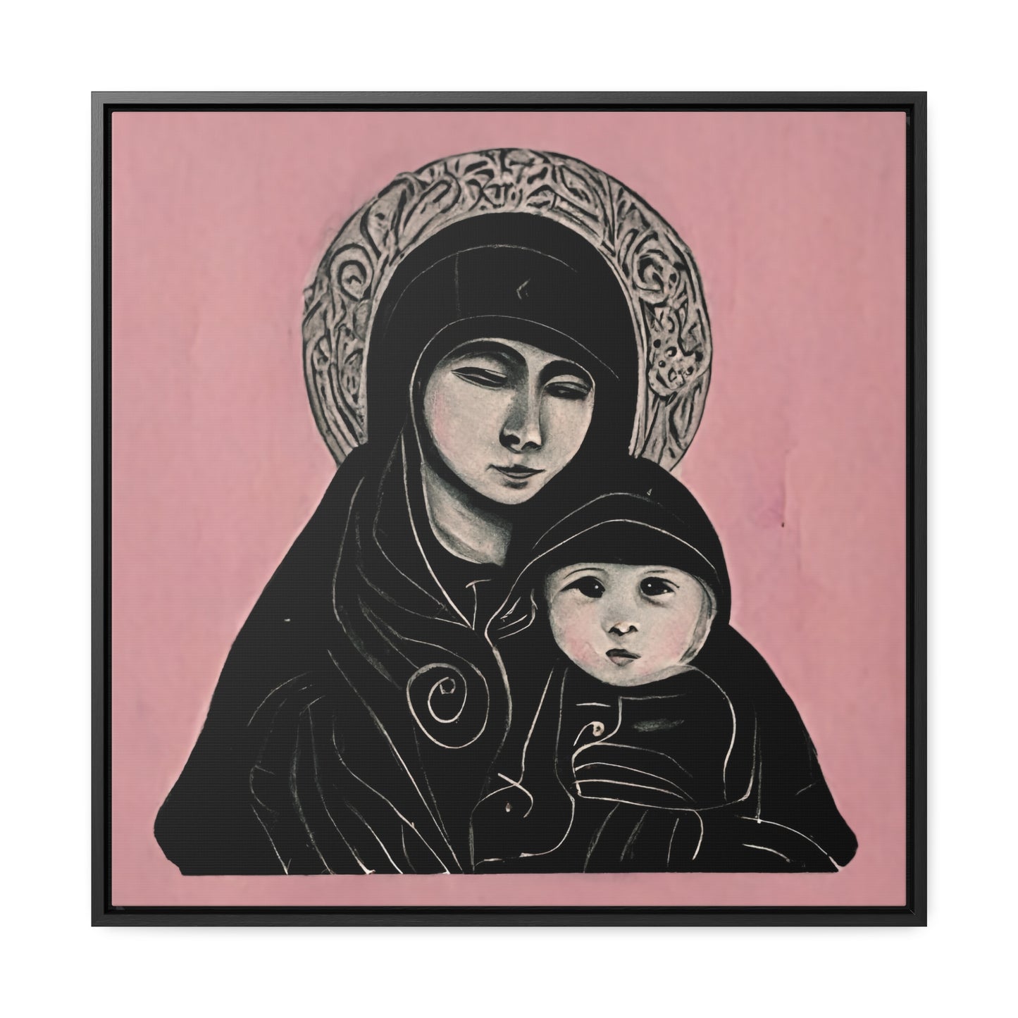 Mary 3, Valentinii, Gallery Canvas Wraps, Square Frame