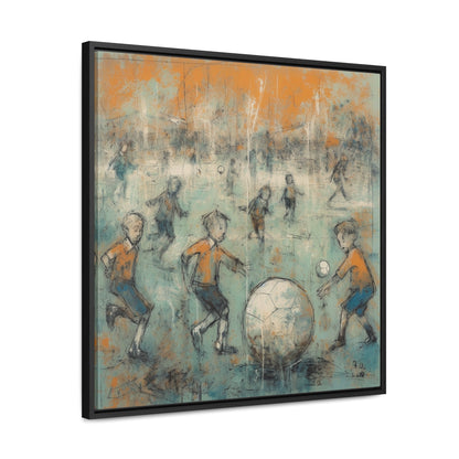 Childhood 26, Gallery Canvas Wraps, Square Frame