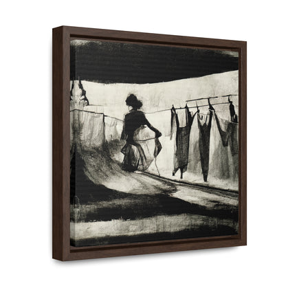 Domestic Memories 12, Valentinii, Gallery Canvas Wraps, Square Frame