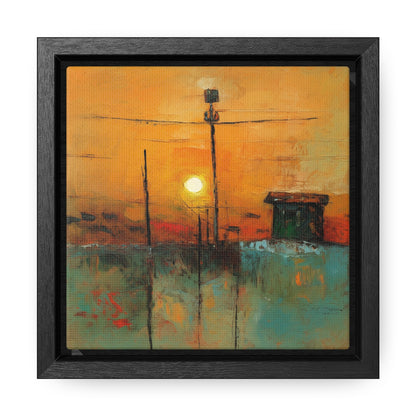 Land of the Sun 49, Valentinii, Gallery Canvas Wraps, Square Frame