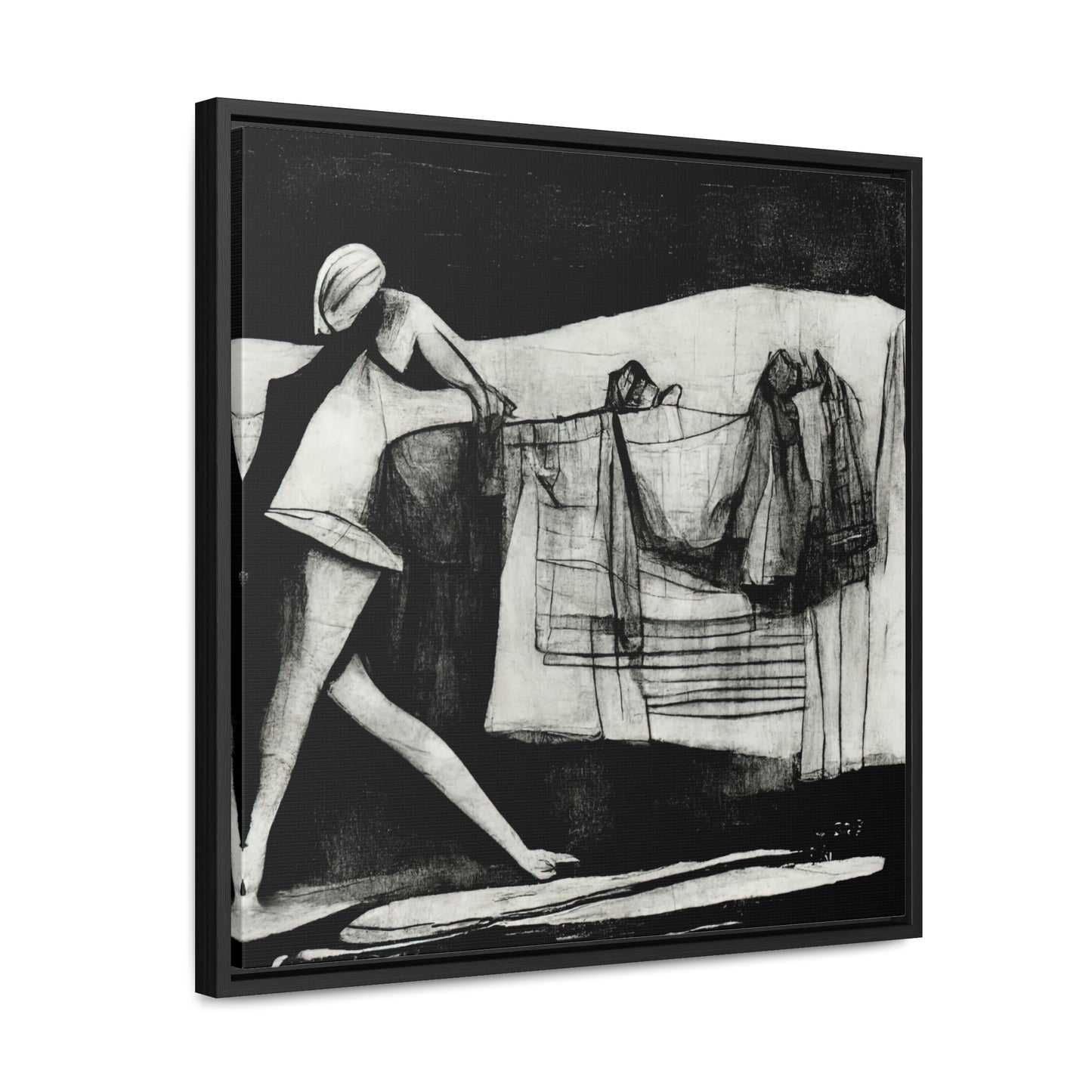 Domestic Memories 39, Valentinii, Gallery Canvas Wraps, Square Frame