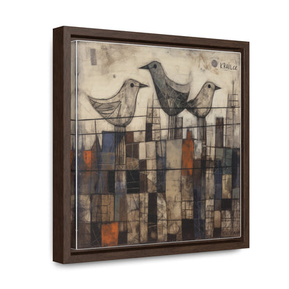 Bird 24, Gallery Canvas Wraps, Square Frame