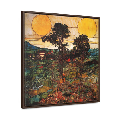 Land of the Sun 43, Valentinii, Gallery Canvas Wraps, Square Frame