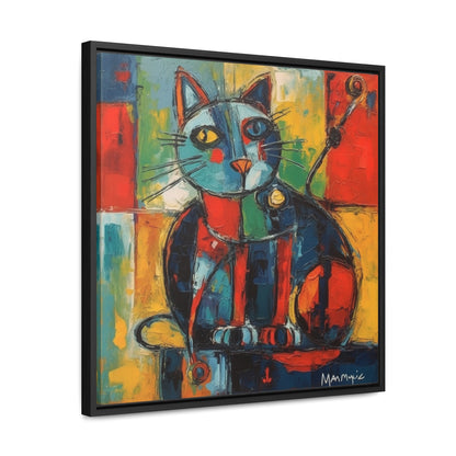 Cat 65, Gallery Canvas Wraps, Square Frame