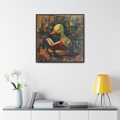 Duck 3, Gallery Canvas Wraps, Square Frame