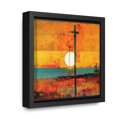 Land of the Sun 59, Valentinii, Gallery Canvas Wraps, Square Frame