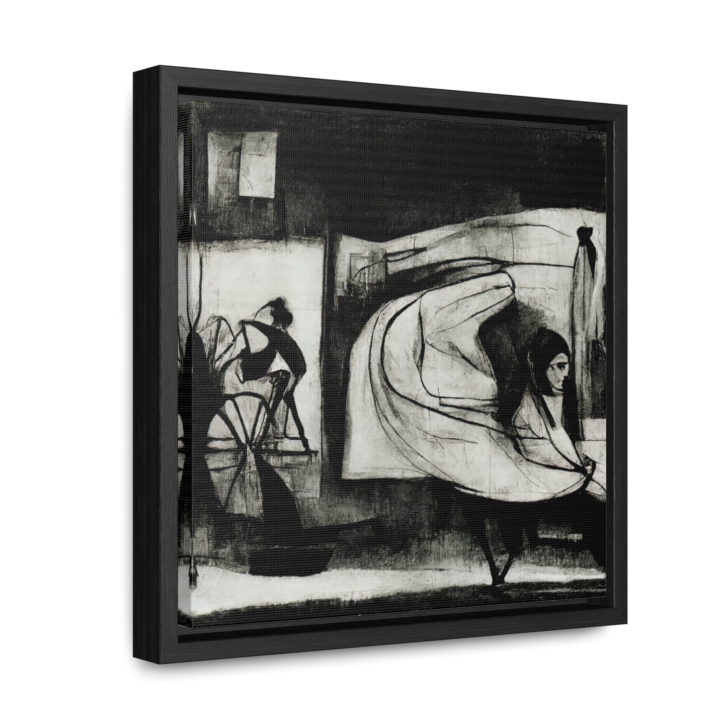 Domestic Memories 22, Valentinii, Gallery Canvas Wraps, Square Frame