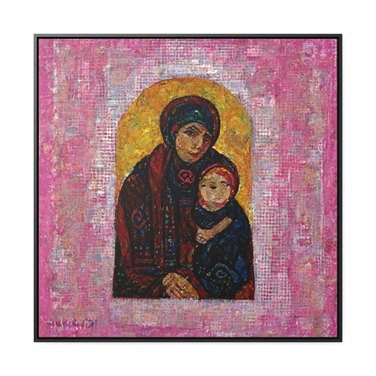 Mary and the Child 10, Valentinii, Gallery Canvas Wraps, Square Frame