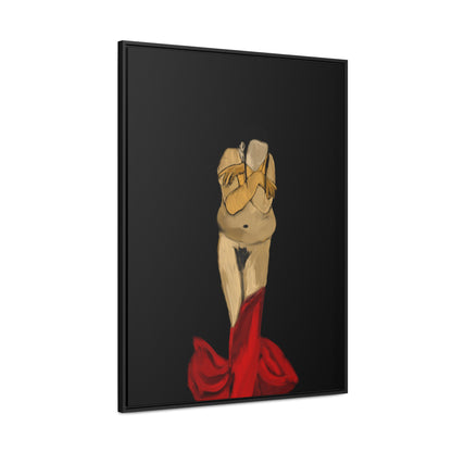 Shame, Original Eduard Pavel, Gallery Canvas Wraps, Vertical Frame