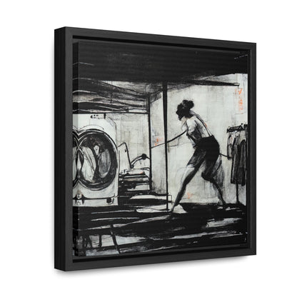 Domestic Memories 38, Valentinii, Gallery Canvas Wraps, Square Frame