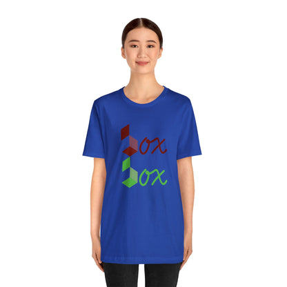 Box, Unisex Jersey Short Sleeve Tee