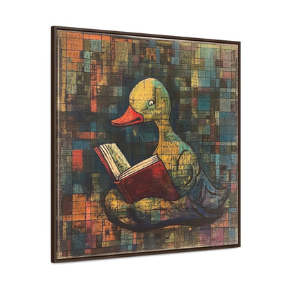 Duck 3, Gallery Canvas Wraps, Square Frame