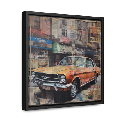 USA 10, Gallery Canvas Wraps, Square Frame