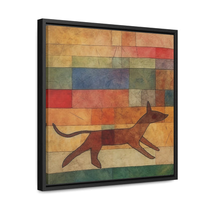 V Dog 10, Gallery Canvas Wraps, Square Frame