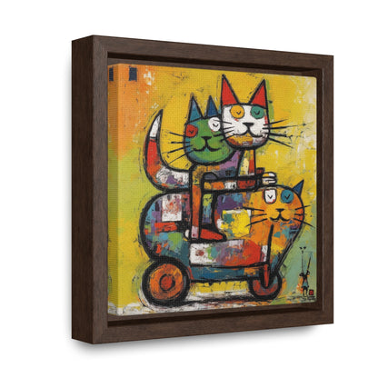 Cat 140, Gallery Canvas Wraps, Square Frame