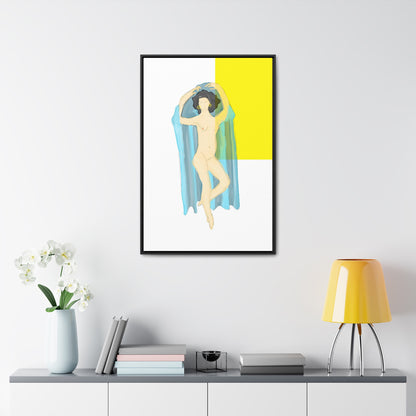 Dance in Nothingness, Original Eduard Pavel, Gallery Canvas Wraps, Vertical Frame