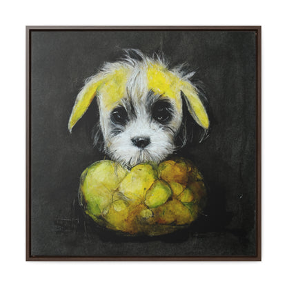 Dogs and Puppies, Valentinii, Gallery Canvas Wraps, Square Frame