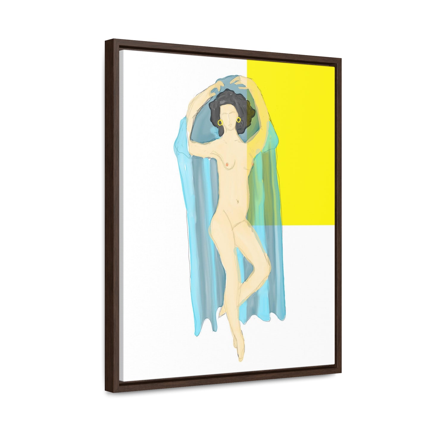 Dance in Nothingness, Original Eduard Pavel, Gallery Canvas Wraps, Vertical Frame