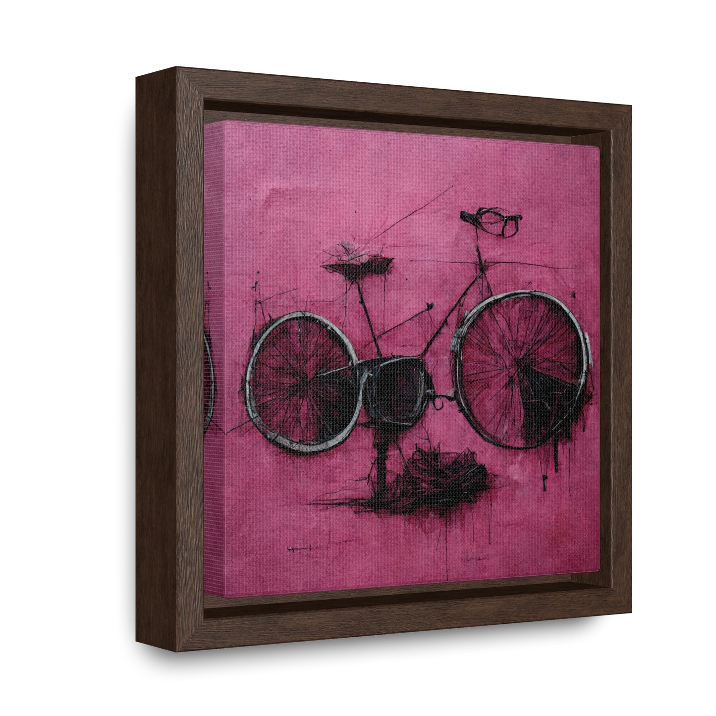 Bicycle 4, Valentinii, Gallery Canvas Wraps, Square Frame