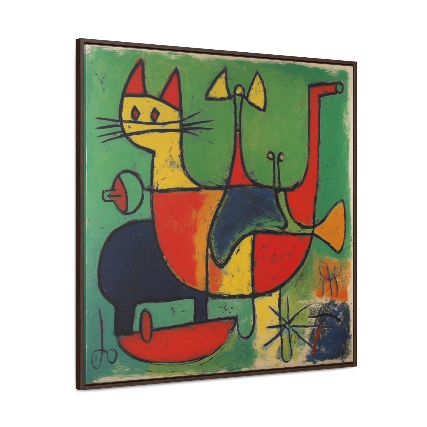 Cat 135, Gallery Canvas Wraps, Square Frame