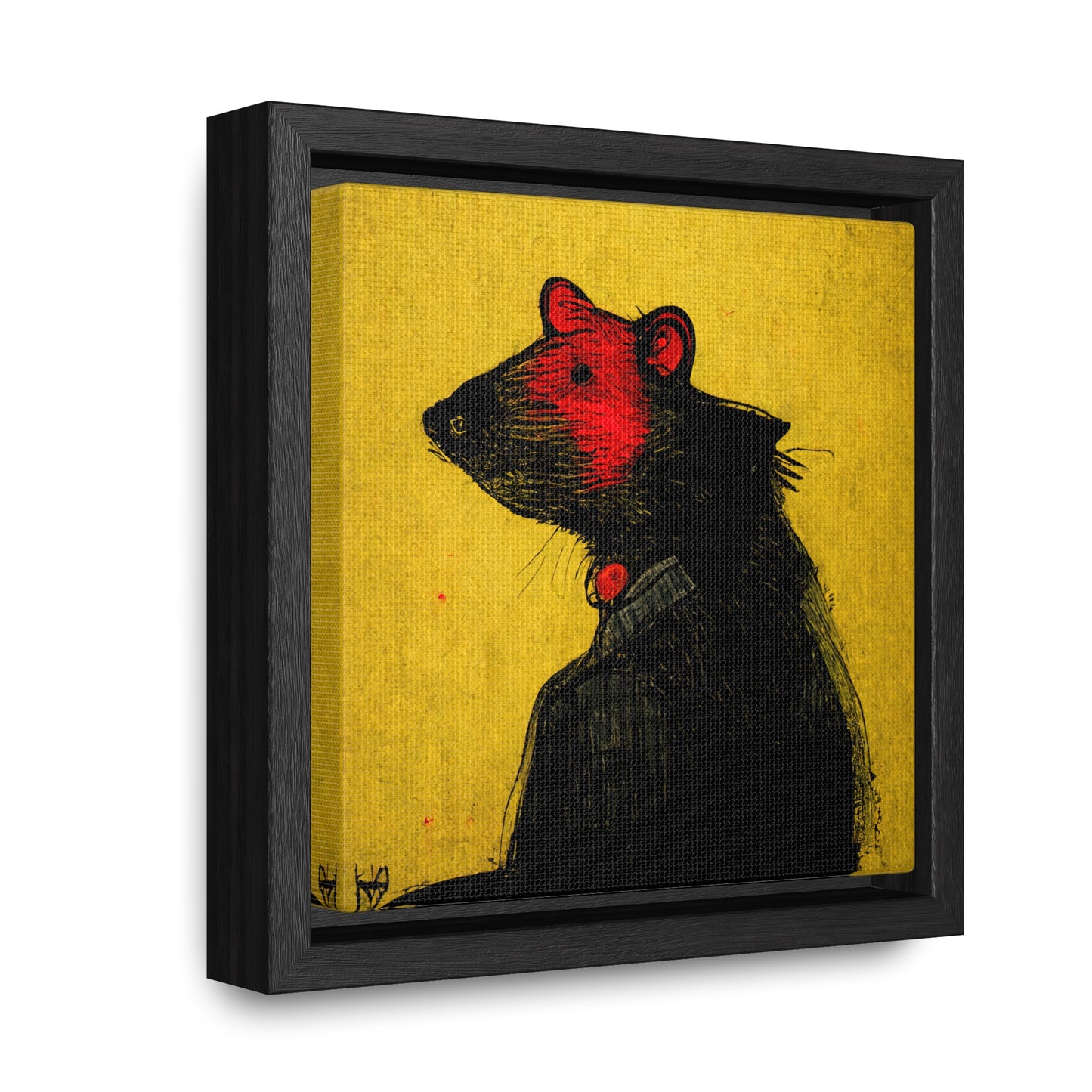 Urban Rat 3, Valentinii, Gallery Canvas Wraps, Square Frame