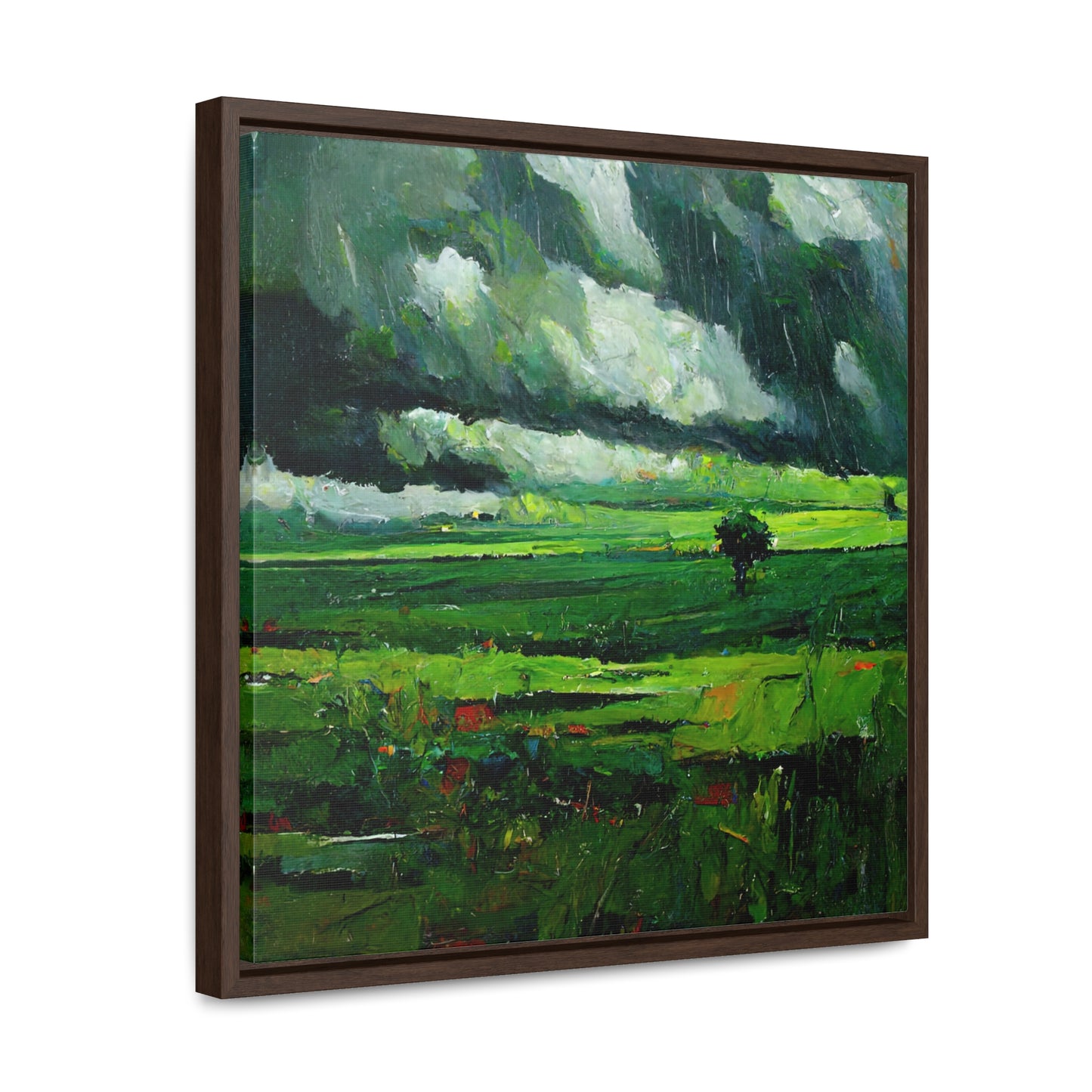 To the Rainy Land 6, Valentinii, Gallery Canvas Wraps, Square Frame