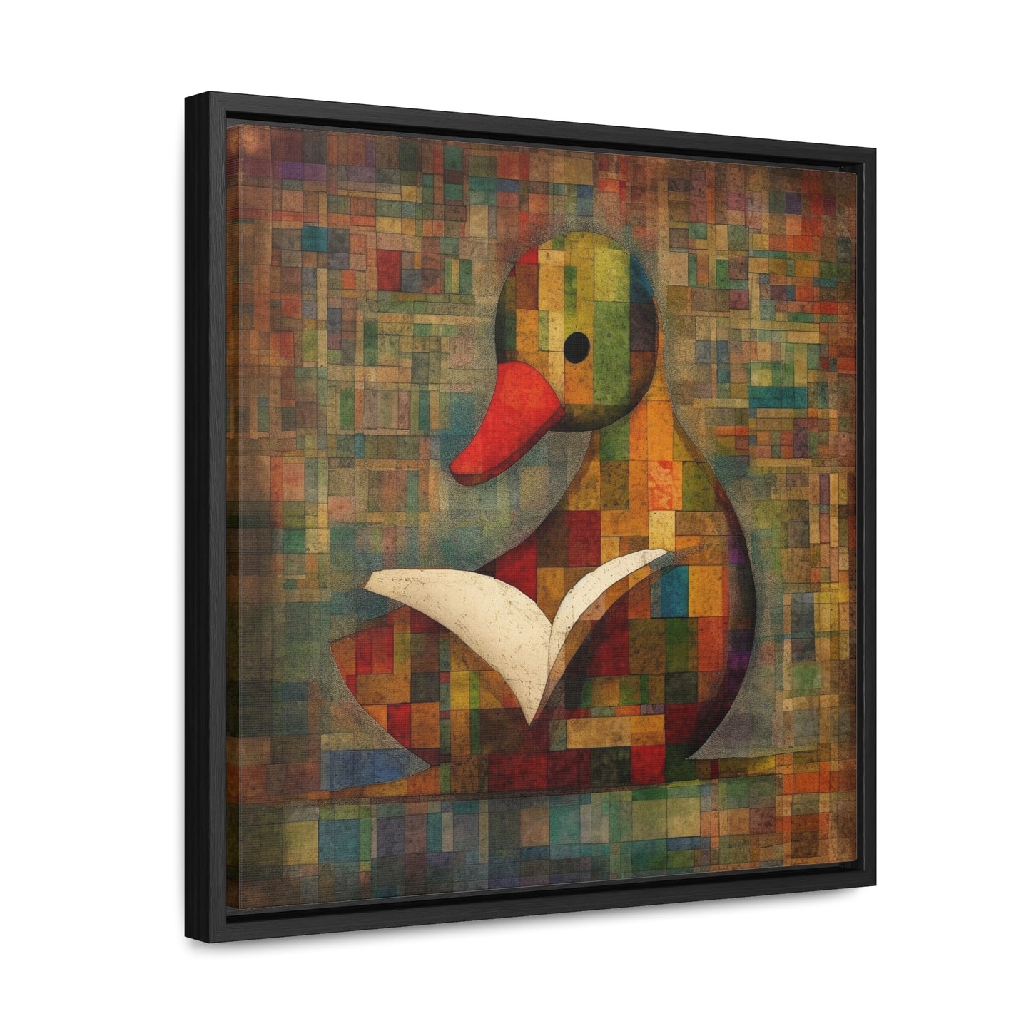 Duck 7, Gallery Canvas Wraps, Square Frame