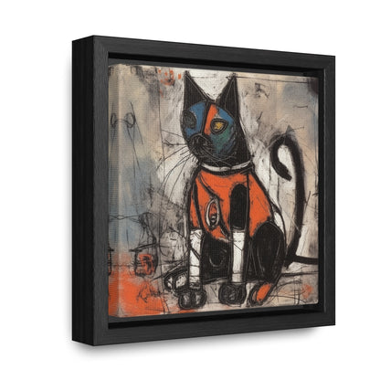 Cat 34, Gallery Canvas Wraps, Square Frame