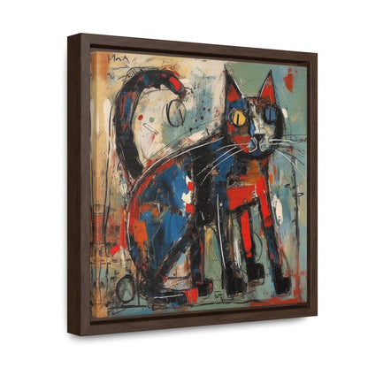 Cat 88, Gallery Canvas Wraps, Square Frame