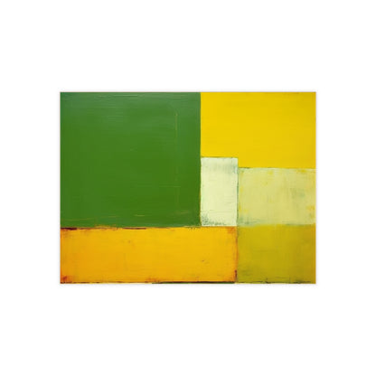 Yellow 13 , Ceramic Photo Tile