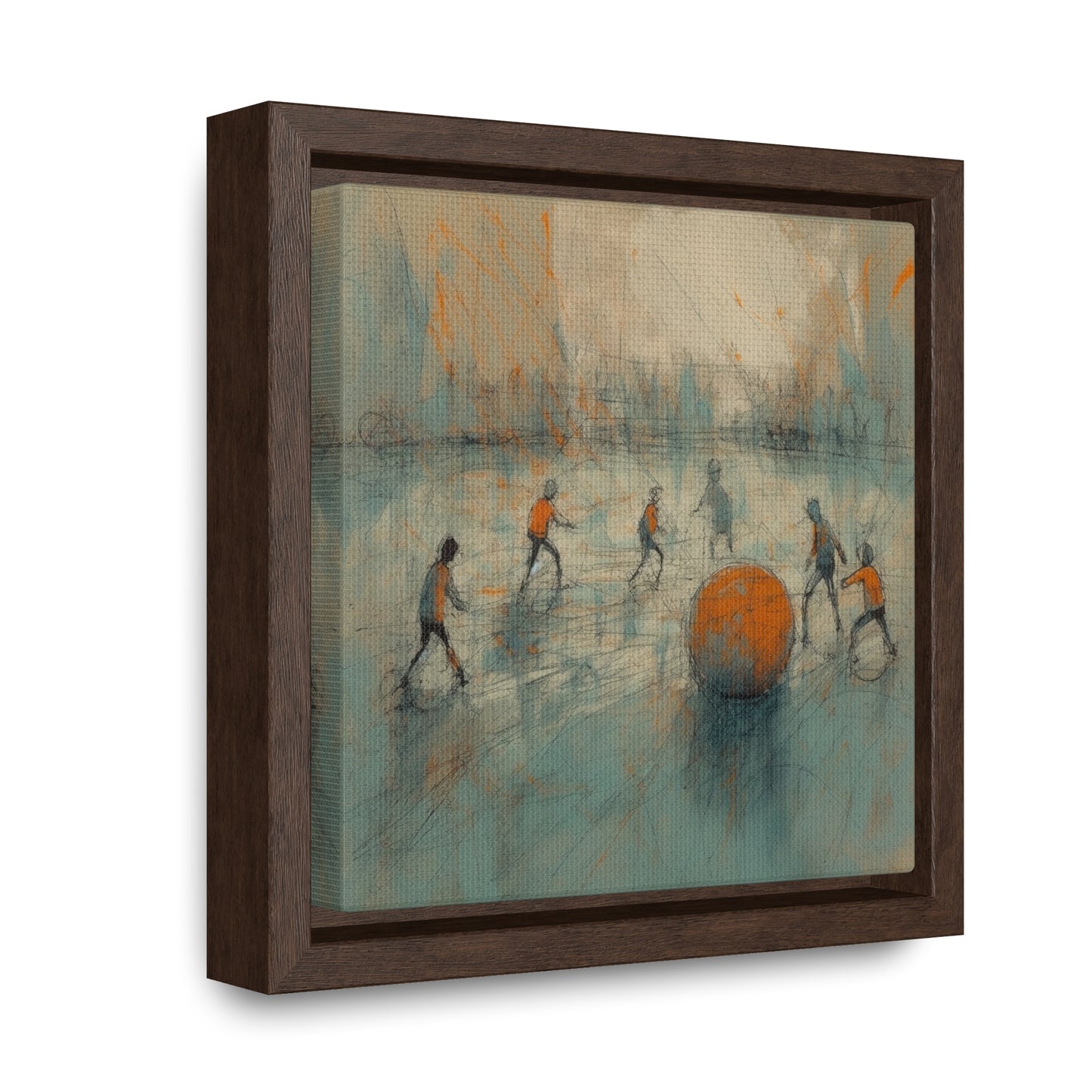 Childhood 43, Gallery Canvas Wraps, Square Frame