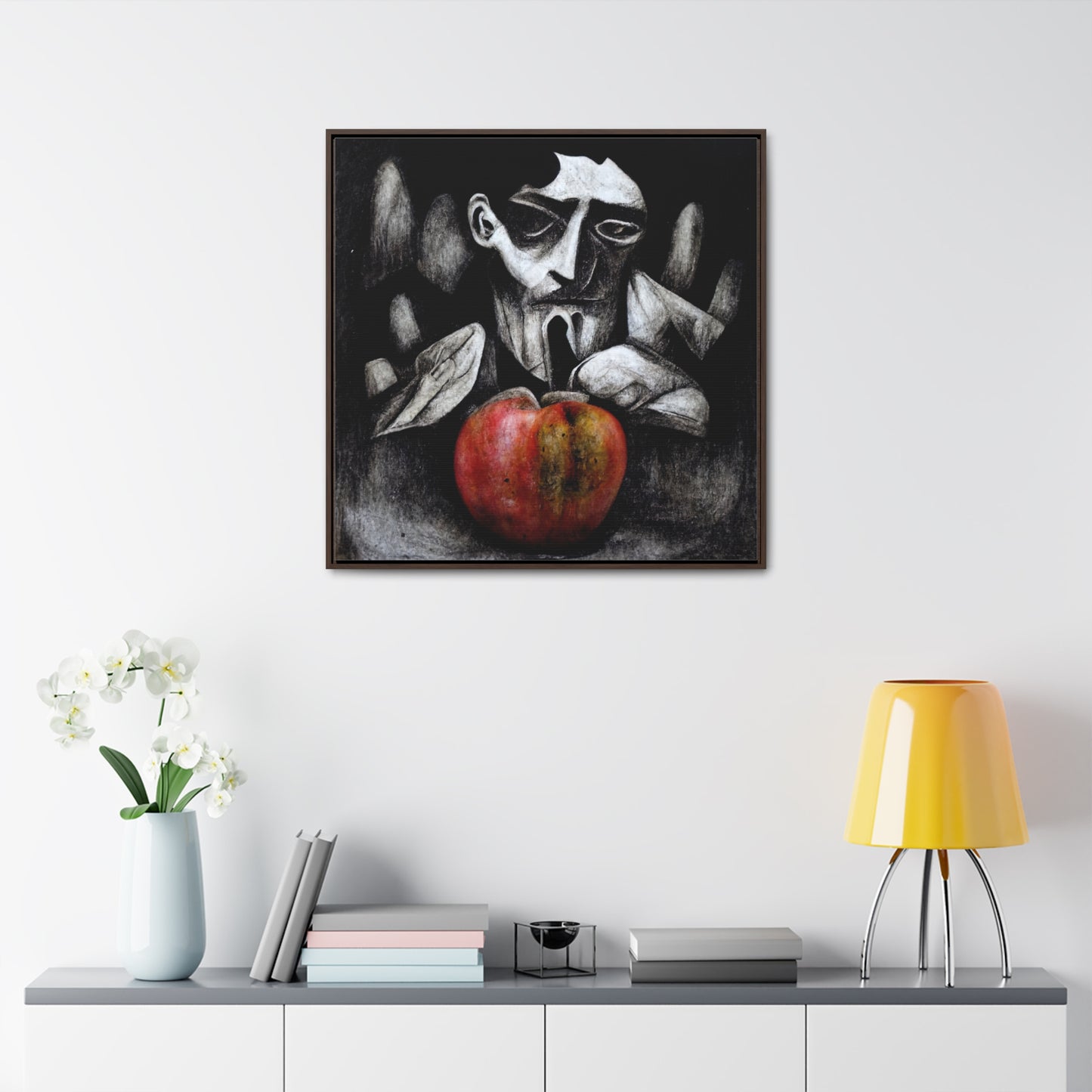 Apple 23, Valentinii, Gallery Canvas Wraps, Square Frame