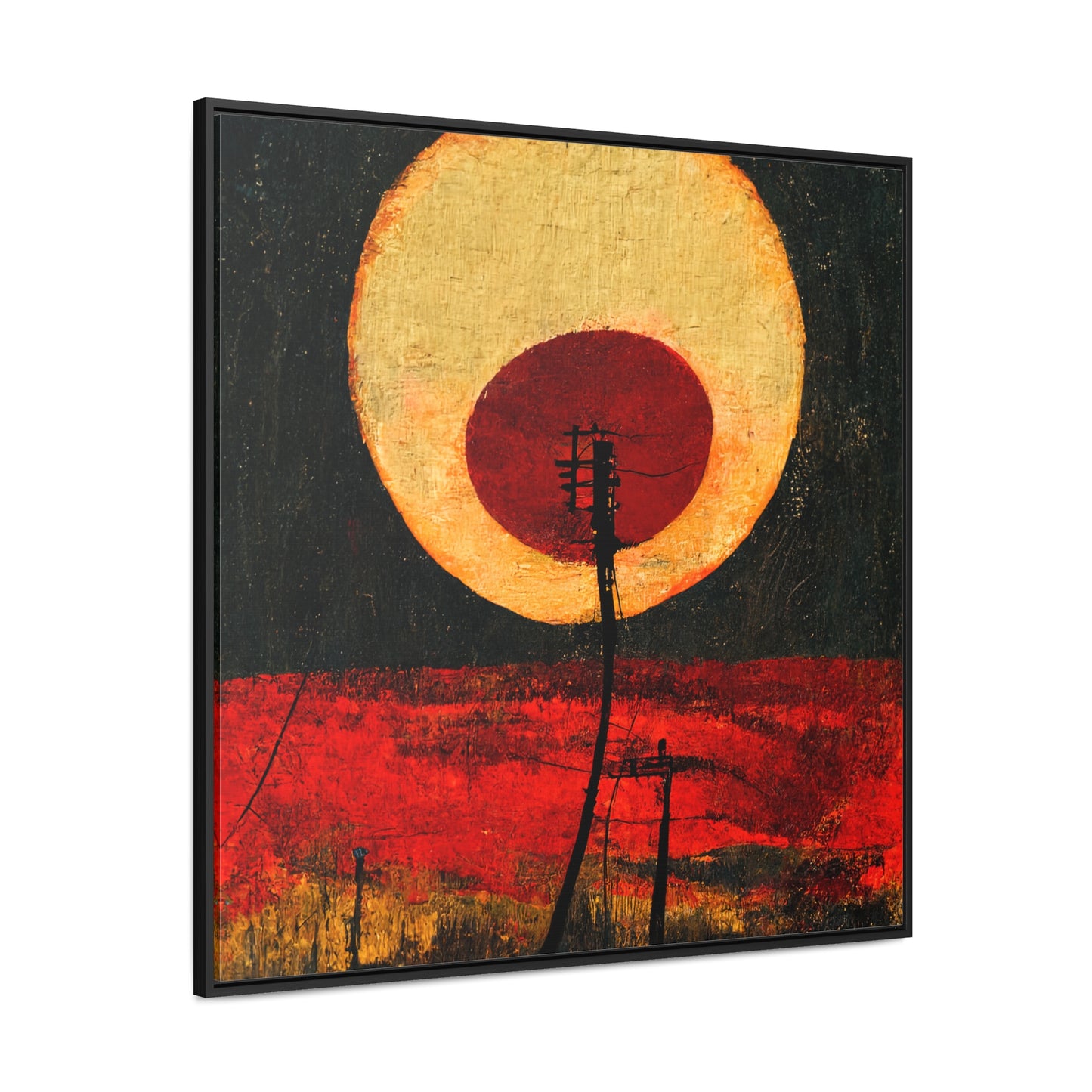 Land of the Sun 27, Valentinii, Gallery Canvas Wraps, Square Frame