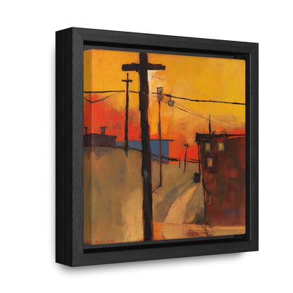 Land of the Sun 70, Valentinii, Gallery Canvas Wraps, Square Frame