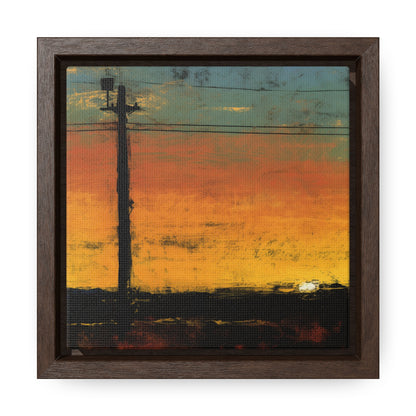 Land of the Sun 82, Valentinii, Gallery Canvas Wraps, Square Frame