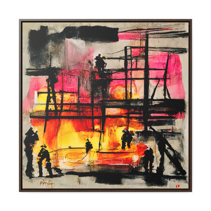 Land of the Sun, Valentinii, Gallery Canvas Wraps, Square Frame