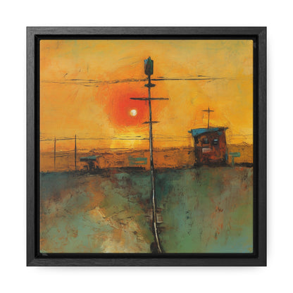 Land of the Sun 56, Valentinii, Gallery Canvas Wraps, Square Frame