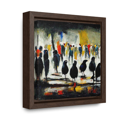 Social Seeds 6, Valentinii, Gallery Canvas Wraps, Square Frame