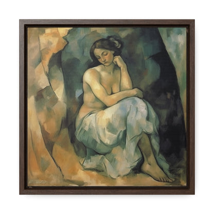 Women 2, Valentinii, Gallery Canvas Wraps, Square Frame