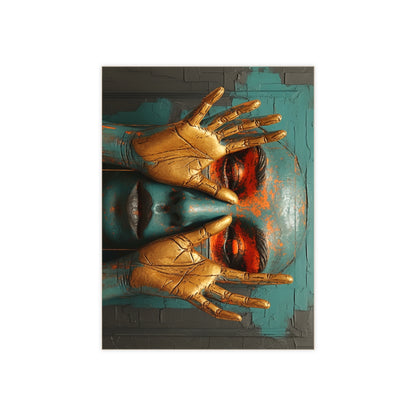 Hands 50, Ceramic Photo Tile